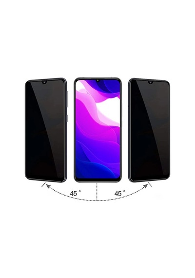 Xiaomi Mi 10 Lite 3d Full Privacy Gizlilik Tempered Cam Ekran Koruyucu- 5775 Mh-hs5783-8175