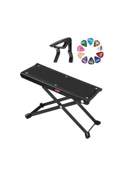 Lastvoice Gs-03s-pak Gitaristler İçin Ayak Sehpası Aksesuar Seti