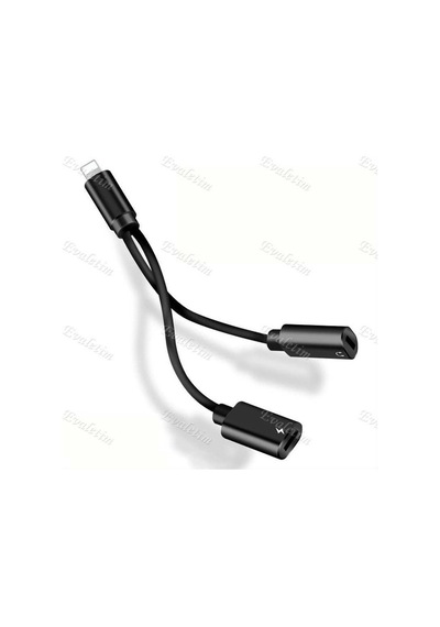 iOS Apple Uyumlu iPhone 7 8 X Plus Lightning Kulaklık Şarj Çoklayıcı 4313A