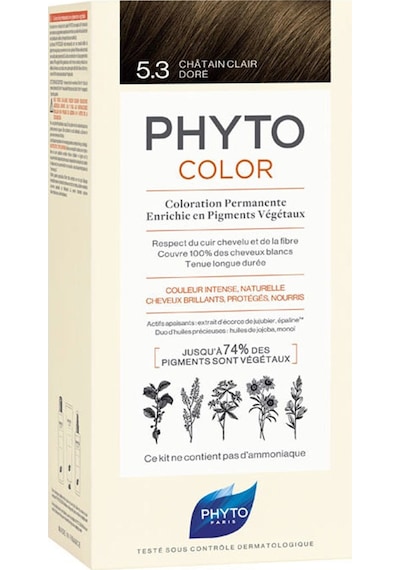 Phyto Phytocolor 5.3 - Açık Kestane Dore Bitkisel Saç Boyası