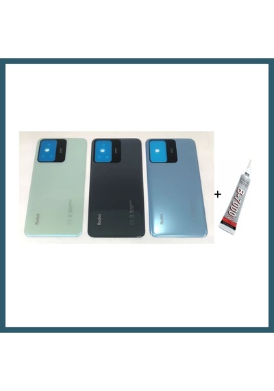 Bezos Redmi Note 12s Arka Batarya Pil Kapağı Mavi B7000 Ob