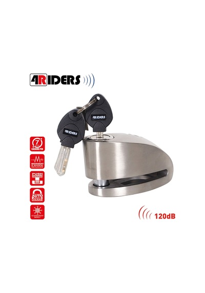 4riders Guardian Disc 14mm Alarmlı Disk Kilidi