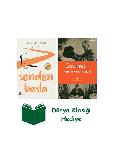Senden Başla + Geometri + Dünya Klasiği Hediye