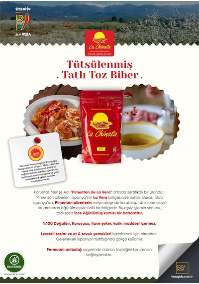 La Chinata Tütsülenmiş Kırmızı Biber Tozu 500 G