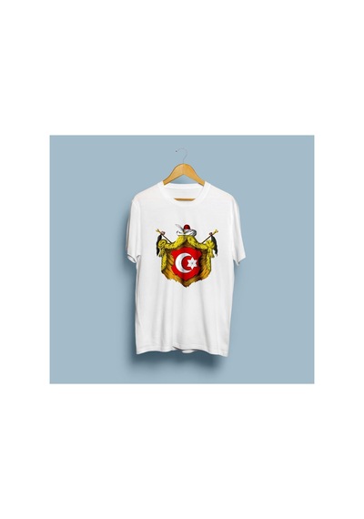 Bahriyeli Collection Oversize Osmanlı Devleti / Ottoman Empire T-shirt Beyaz