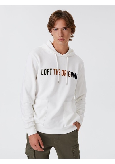 LOFT Regular Fit Erkek Sweatshirt Lf2030979 Q1.v1 Beyaz