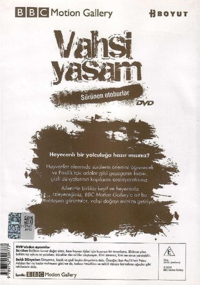 Bbc Motion Gallery - Vahşi Yaşam Sürünen Etoburlar Sürüler Saklı Dünyalar - Dvd