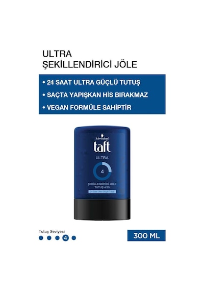 Taft Power Absolut Ultra Güçlü Jöle 300 ML