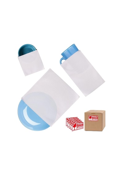 Hava Kabarcıklı Köpük Kırılma Riski Olan Ürünleri Koruma Ve Taşınma Malzeme Torbası 30cmx30cm 50'li Çok Renkli