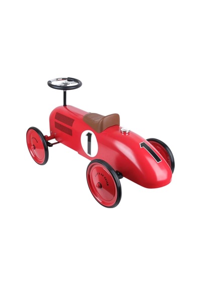 Kırmızı Metal Vintage Klasik Pedallı Araba Ergonomik Sessiz Tekerlekli Çocuk Araç Çok Renkli