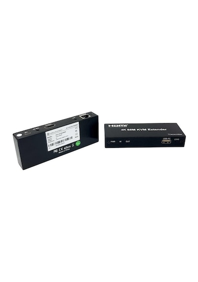 Novacom 4k 60metre Hdmı+usb+ır To Cat6 Kvm Extender