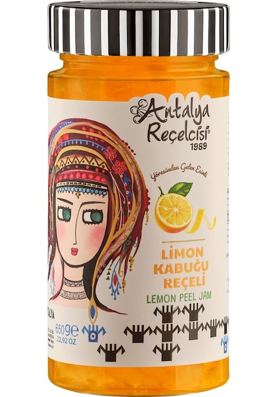 Antalya Reçelcisi Limon Kabuğu Reçeli 650g Yörük Seri