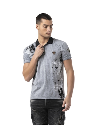 Ct798 Men S Graphic Impact Statement Tee Grey