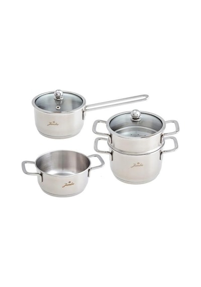 Jumbo Baby Steel 6 Parça Çelik Tencere Seti 500.01.02.1936