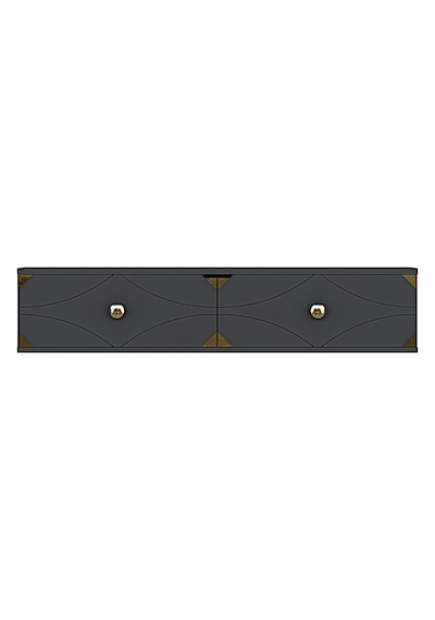 Tda1297ag - Alfa120 Duvara Montaj Tv Stand, Tv Rafı, Tv Sehpası Antrasit - Gold 120cm Tda1297ag - Alfa120 Duvara Montaj Tv Stand, Tv Rafı, Tv Sehpası Antrasit - Gold 120cm