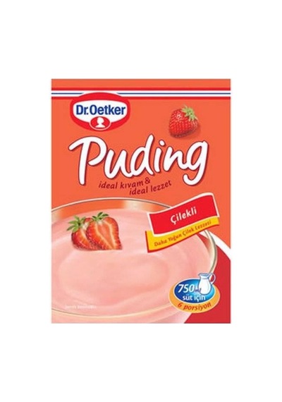 Puding 120 Gr Çilek Klasik