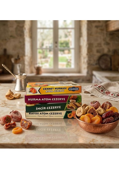 Atom Cezerye Karma - 4'lü Çanta Paket 125 Gr X 4