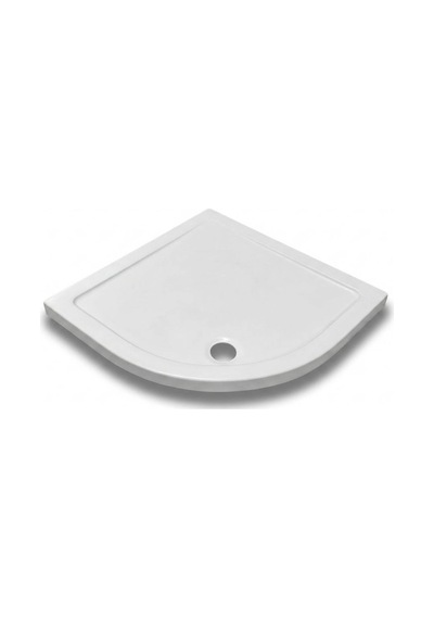 Pano - 90x90 Cm Oval Monoflat Duş Teknesi Beyaz - Optk000104-
