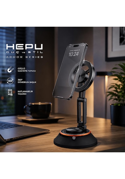 Lexroo Armor Series Hp-aa01 Güçlü Manyetik Araç İçi Telefon Tutucu Standart