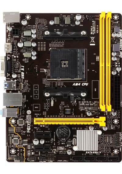 Biostar A320MH AMD A320 2933 MHz DDR4 Soket AM4 mATX Anakart