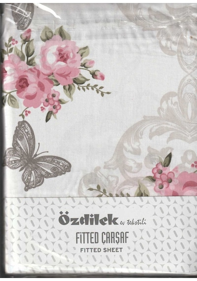 Özdilek Carsaf Lastikli Yastıklı Çift Kişilik Bej Rm645 Bej
