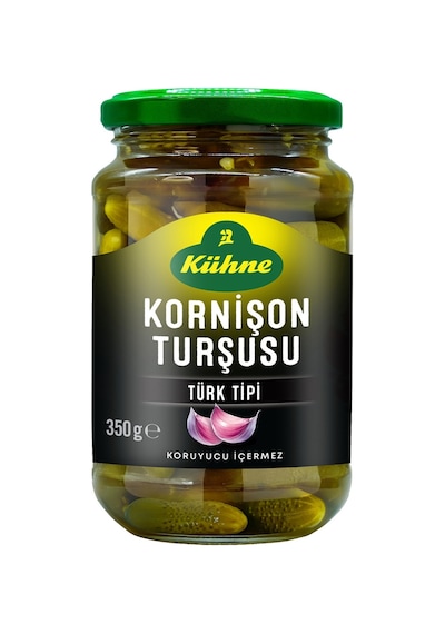 5 Adet Kühne Türk Tipi Kornişon Turşu 350 G