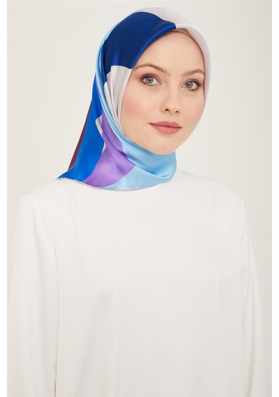 Armine Twill İpek Eşarp 24ya9148 31 - Desenli