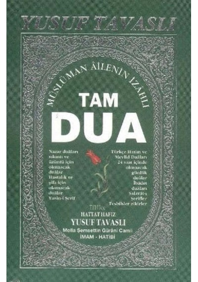 Tam Dua Kitabı Cep Boy
