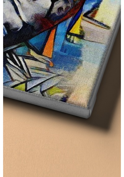 Webstyle Sayılarla Boyama Seti Kasnaklı Grafiti Dudak 60 X 75 Cm