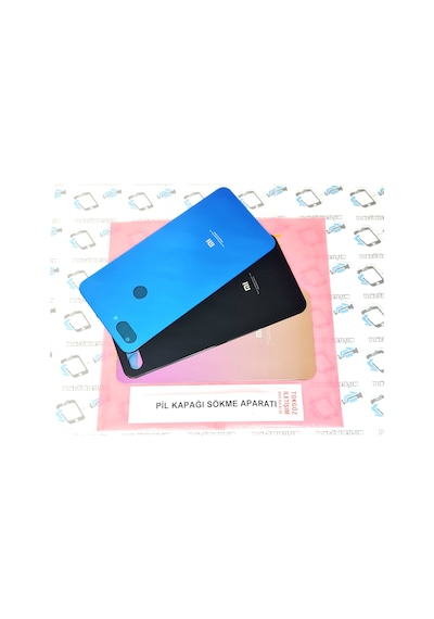 Xiaomi Mi 8 Lite Arka Kapak Batarya Pil Kapağı (Cam).