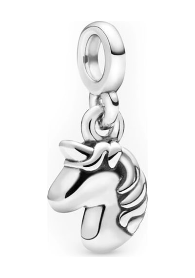 Nur Silver Tek Boynuzlu At Me Gümüş Charm Nur-bl09771