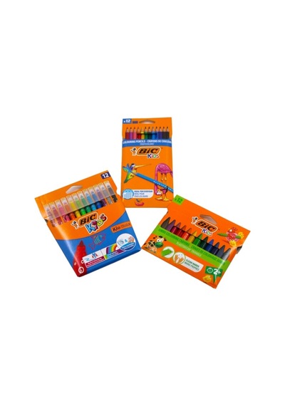 Kırtasiye Ofisi Bic İlkokul 3 Parça Boya Seti