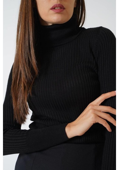 Ckm Moda Skylar Yüksek Kalite Balıkçı Body Siyah