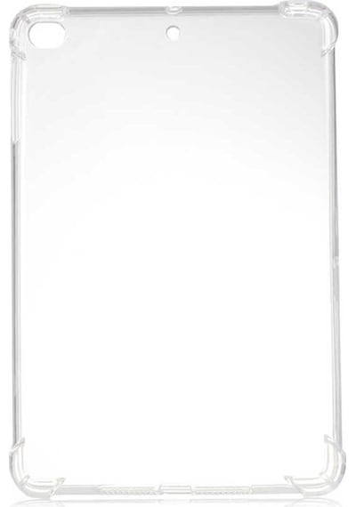 iPad Uyumlu  Mini 4 Kılıf Tablet Nitro Anti Shock Silikon Kapak - Renksiz Arka Kapak