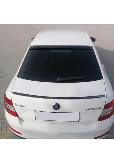 Skoda Octavia Uyumlu Yedek Parça 2013 - Arka Cam Üstü Spoiler