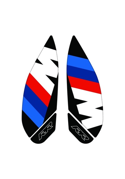 Grippatch Bmw S1000rr-m1000rr 2023-2025 Uyumlu Renkli Yan Tank Pad Gc43-y2
