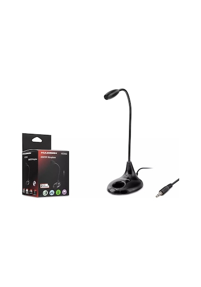 Hadron Hd562 Masaüstü Mikrofon - Esnek Gövde 3.5mm Jack Oyun Konferans