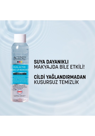 Aclind Dual-active Make-up Remover Çift Bazlı Makyaj Temizleyici