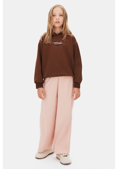 Xo Kids Kız Çocuk Sweatşirt 8-14 Yaş 39321 Kahverengi
