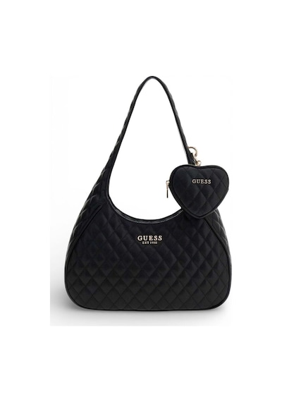 Guess Atabey Hobo Kadın Siyah Omuz Çantası Hwqg9894010-bla Siyah