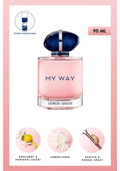 My Way Edp 90 Ml Kadın Parfüm 3614272907690 Fresh