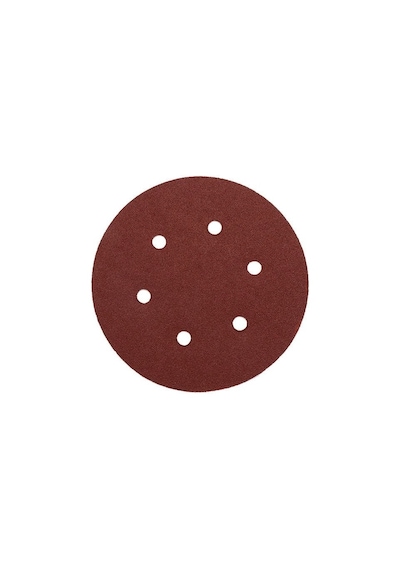 Gfb 6967 Cırtlı Disk Zımpara 6 Delikli 150 Mm 220 Kum - 100 Adet