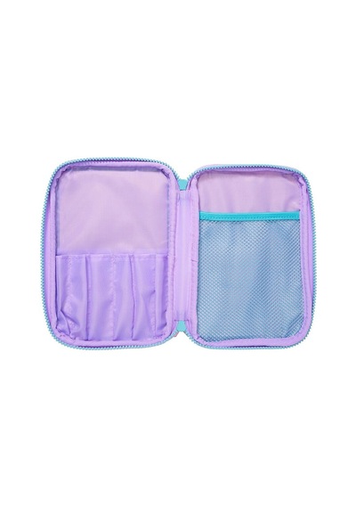 Smiggle Dynamic Üç Bölmeli Sert Kalem Kutusu Turkuaz 454635 Çok  Renkli