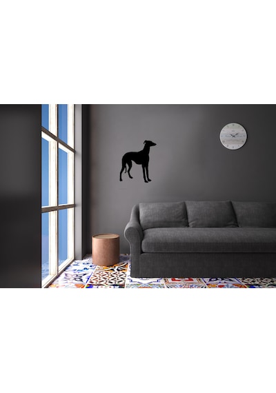 Köpek Folyo Sticker Derstv879 50cm Uzunluk Siyah