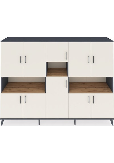 Hyperion Dolap 14 Raflı 10 Kapaklı 220x44x163 Antrasit-aytaşı/çam Aytası/atlas Çam - Antrasıt Hyperion Dolap 14 Raflı 10 Kapaklı 220x44x163 Antrasit-aytaşı/çam Aytası/atlas Çam - Antrasıt
