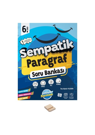 6. Sınıf Sempatik Paragraf Soru Bankası + Telefon Standı