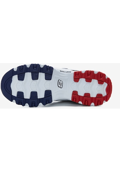 Skechers D'Lites - Varsity Spirit Kadın Beyaz Sneakers 149781 Wnvr Beyaz