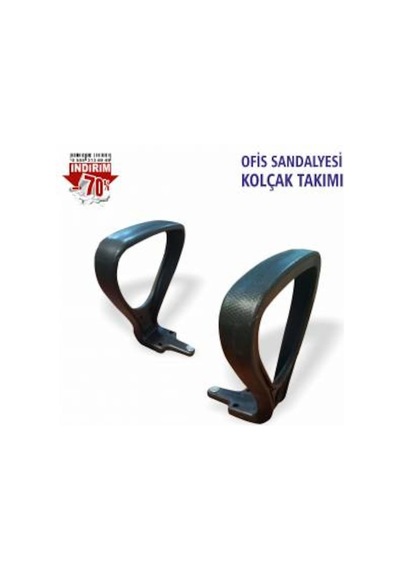 Ofis Sandalyesi Personel Yönetici Koltuğu 2 Adet Kolçak Takımı Pl (458038102)