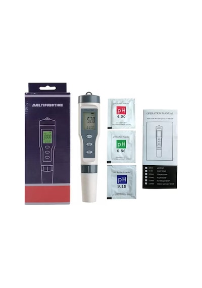 TDS 3 in 1 Ph Sıcaklık Tds Ölçer LED’li Sıcaklık Göstergeli Su Te