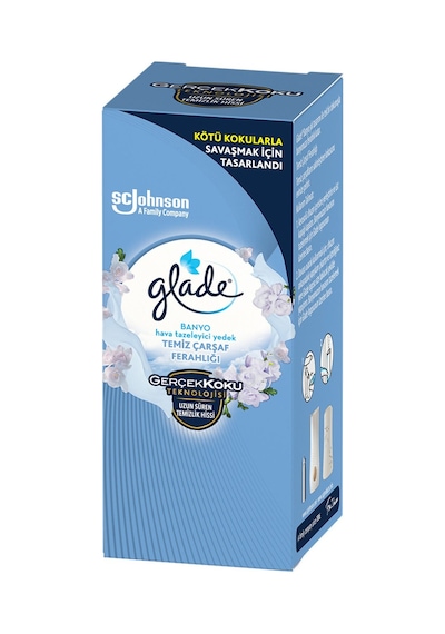 Glade Banyo Havatazeleyici Yedek Temiz Çarşaf Ferahlığı 10ml - 8 Adet Tarı Diğer